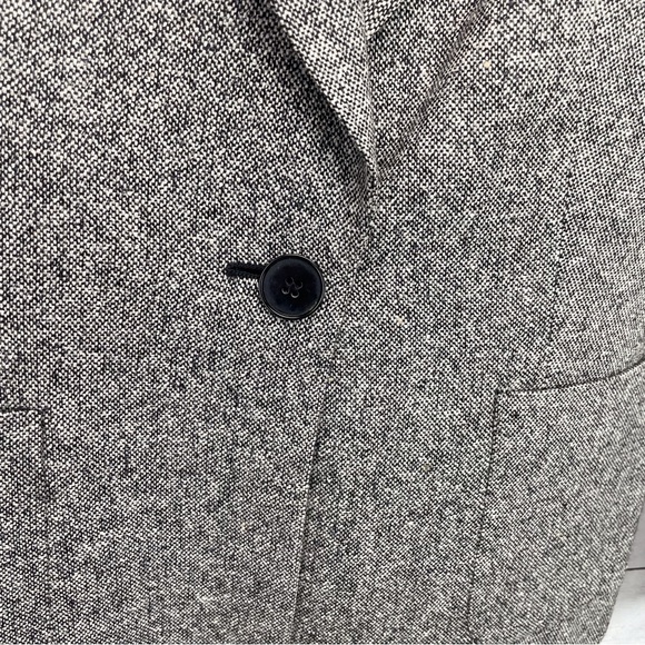 🍁 Josephine Chaus Silk Wool Blazer Lined Jacket Coat sz 4 - Picture 3 of 8